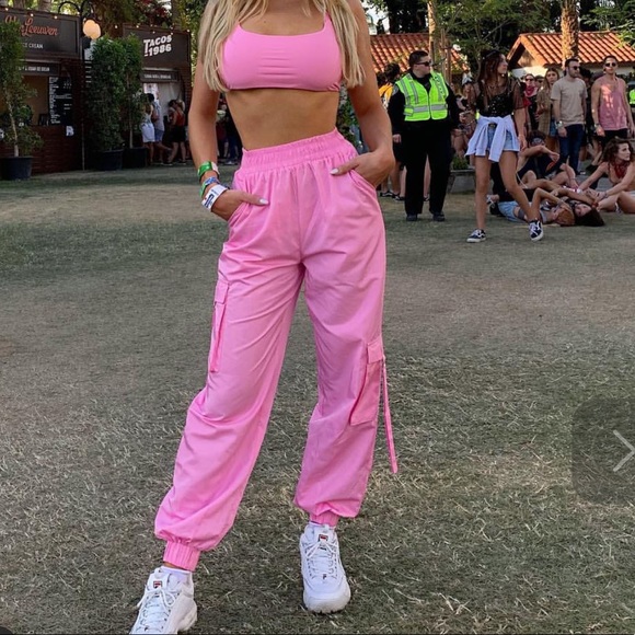 Tiger Mist Pants - Baggie FLOSS PANT Candy Pink Tiger Mist